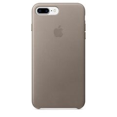 Кожаный чехол-крышка Apple iPhone 7 Plus, серый цена и информация | Чехлы для телефонов | pigu.lt