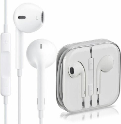 Apple EarPods with Remote and Mic - MNHF2ZM/A цена и информация | Ausinės | pigu.lt