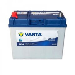 Аккумулятор Varta Blue Dynamic B34 45Ah 330A цена и информация | Аккумуляторы | pigu.lt