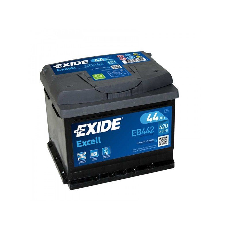 Akumuliatorius EXIDE Excell EB442 44Ah 420A kaina ir informacija | Akumuliatoriai | pigu.lt