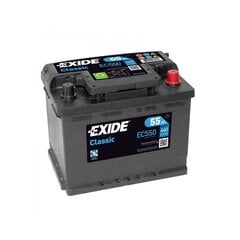 Аккумулятор EXIDE Classic EC550 55Ah 460A цена и информация | Akumuliatoriai | pigu.lt