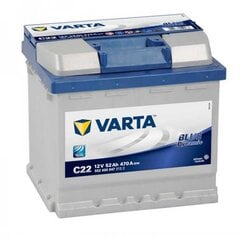 Аккумулятор Varta Blue BD C22 52 А·ч 470 A цена и информация | Аккумуляторы | pigu.lt