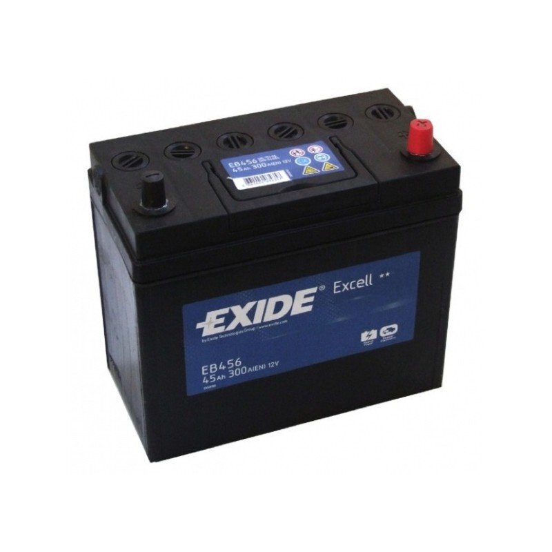 Akumuliatorius EXIDE Excell EB456 45Ah 300A kaina ir informacija | Akumuliatoriai | pigu.lt