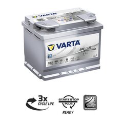 Аккумулятор Varta D52 60Ah 680A Start-Stop Plus AGM цена и информация | Akumuliatoriai | pigu.lt