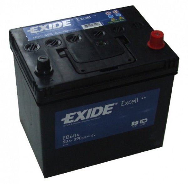 Akumuliatorius EXIDE Excell EB604 60Ah 390A kaina ir informacija | Akumuliatoriai | pigu.lt