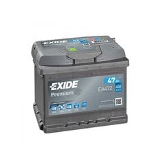 Аккумулятор Exide Premium EA472 47Ач 450А (+ справа) цена и информация | Akumuliatoriai | pigu.lt