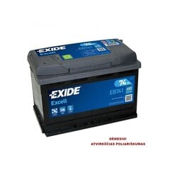 Аккумулятор Exide Excell EB741 74Ah 680A (+ слева) цена и информация | Аккумуляторы | pigu.lt