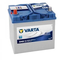 Аккумулятор VARTA BLUE 60AH 540A D48 цена и информация | Аккумуляторы | pigu.lt