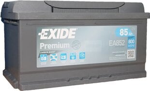 Аккумулятор EXIDE EA852 85 Ah 800 A EN 12V цена и информация | Akumuliatoriai | pigu.lt