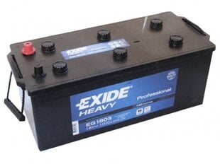 Аккумулятор Exide Heavy EG1803 180Ah 1000A цена и информация | Аккумуляторы | pigu.lt