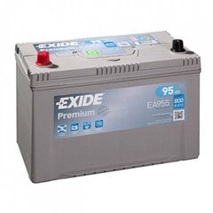 Аккумулятор EXIDE Premium EA955 95Ач 800А (+ левый) цена и информация | Аккумуляторы | pigu.lt