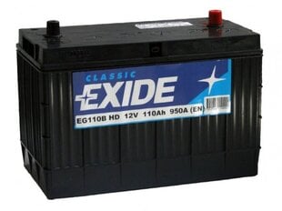 Akumuliatorius EXIDE Classic EG110B 110Ah 950A kaina ir informacija | Akumuliatoriai | pigu.lt