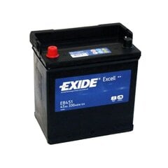Akumuliatorius EXIDE Excell EB451 45Ah 330A (+ kairėje) kaina ir informacija | Akumuliatoriai | pigu.lt