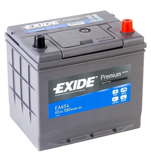 Akumuliatorius Exide Premium EA654 65Ah 580A kaina ir informacija | Akumuliatoriai | pigu.lt