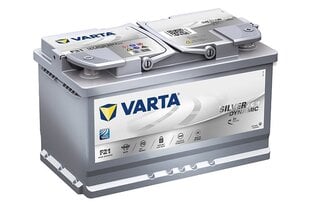 Аккумулятор VARTA 80Ah 800A AGM цена и информация | Аккумуляторы | pigu.lt