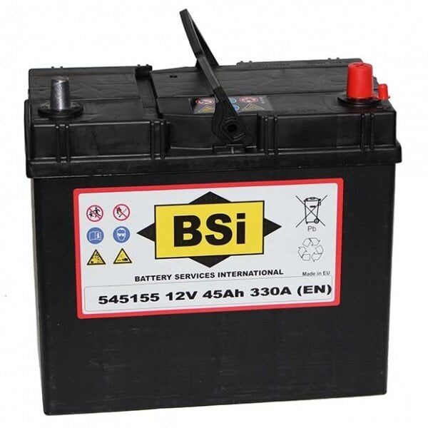 Akumuliatorius BSI 45 Ah330 A EN kaina ir informacija | Akumuliatoriai | pigu.lt