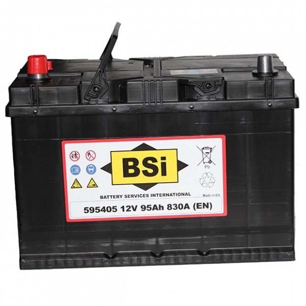 Akumuliatorius BSI 95Ah 830A (+/-) kaina ir informacija | Akumuliatoriai | pigu.lt