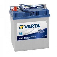 Аккумулятор VARTA BLUE 40AH 330A A15 цена и информация | Аккумуляторы | pigu.lt