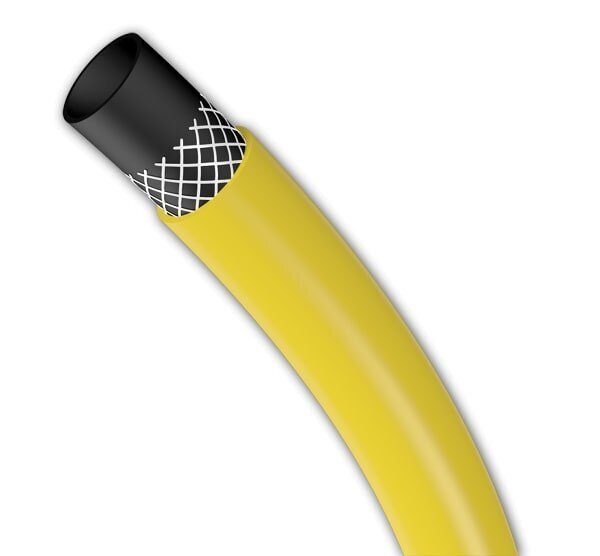 Laistymo žarna SUNFLEX 3/4'-25 m, geltona цена и информация | Laistymo įranga, purkštuvai | pigu.lt