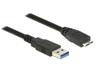 Delock, USB-A/USB Micro-B, 0.5 m цена и информация | Кабели и провода | pigu.lt