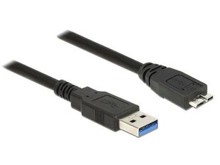 Delock, USB-A/USB Micro-B, 1.5 м цена и информация | Кабели и провода | pigu.lt