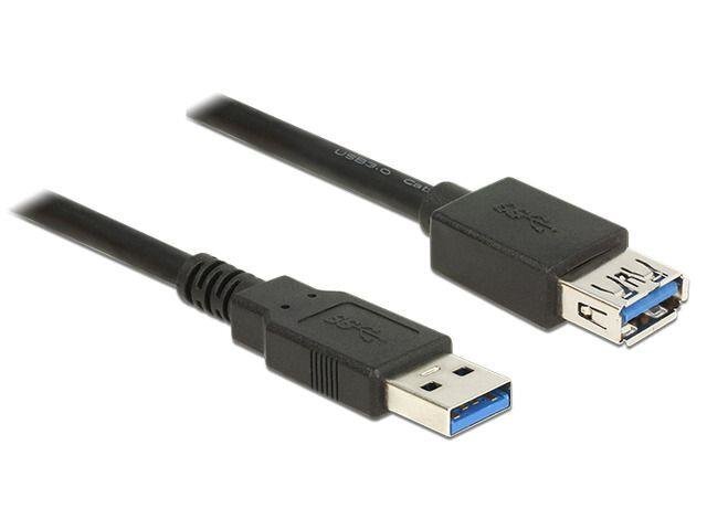 Delock, USB-A M/F, 3 m kaina ir informacija | Kabeliai ir laidai | pigu.lt