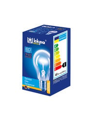 Лампочка накаливания Iskra 60E E27 цена и информация | Электрические лампы | pigu.lt