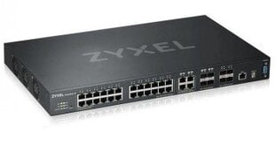 Zyxel XGS4600-32F GBE L3 MAN 24XSFP 4XRJ45/SFP 4X10GBE SFP+ kaina ir informacija | Maršrutizatoriai (routeriai) | pigu.lt