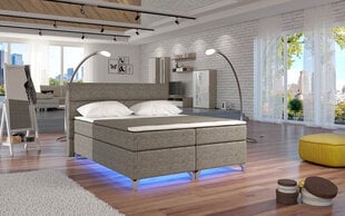 Кровать Amadeo со светодиодной подсветкой ,160X200 см цена и информация | Кровати | pigu.lt