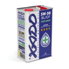 XADO Atomic OIL моторное масло 5W-50 SL/CF (4 л) цена и информация | XADO Аутлет | pigu.lt