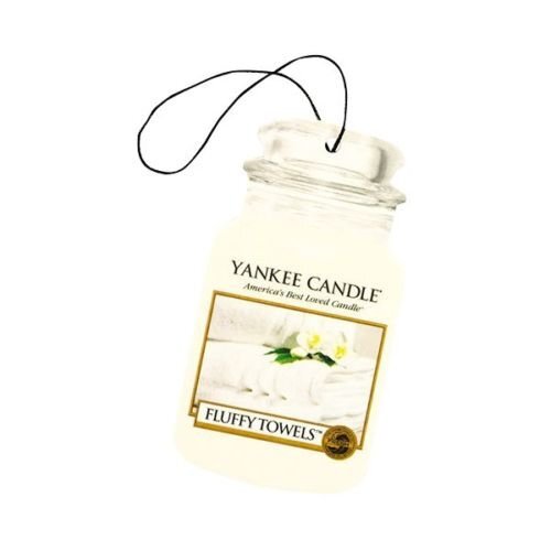 Automobilinis oro gaiviklis Yankee Candle Car Jar Fluffy Towels цена и информация | Salono oro gaivikliai | pigu.lt