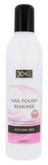 Nagų lako valiklis Xpel Nail Polish Remover Acetone Free 250 ml kaina ir informacija | Nagų lakai, stiprintojai | pigu.lt