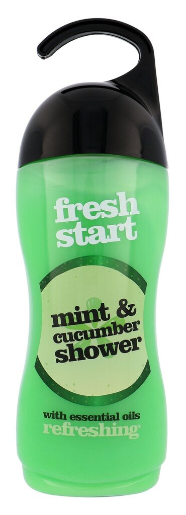 Gaivinanti dušo želė Xpel Fresh Start Mint & Cucumber 400 ml цена и информация | Dušo želė, aliejai | pigu.lt