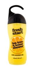 Gaivinanti dušo želė Xpel Fresh Start Tea Tree & Lemon 420 ml kaina ir informacija | Dušo želė, aliejai | pigu.lt