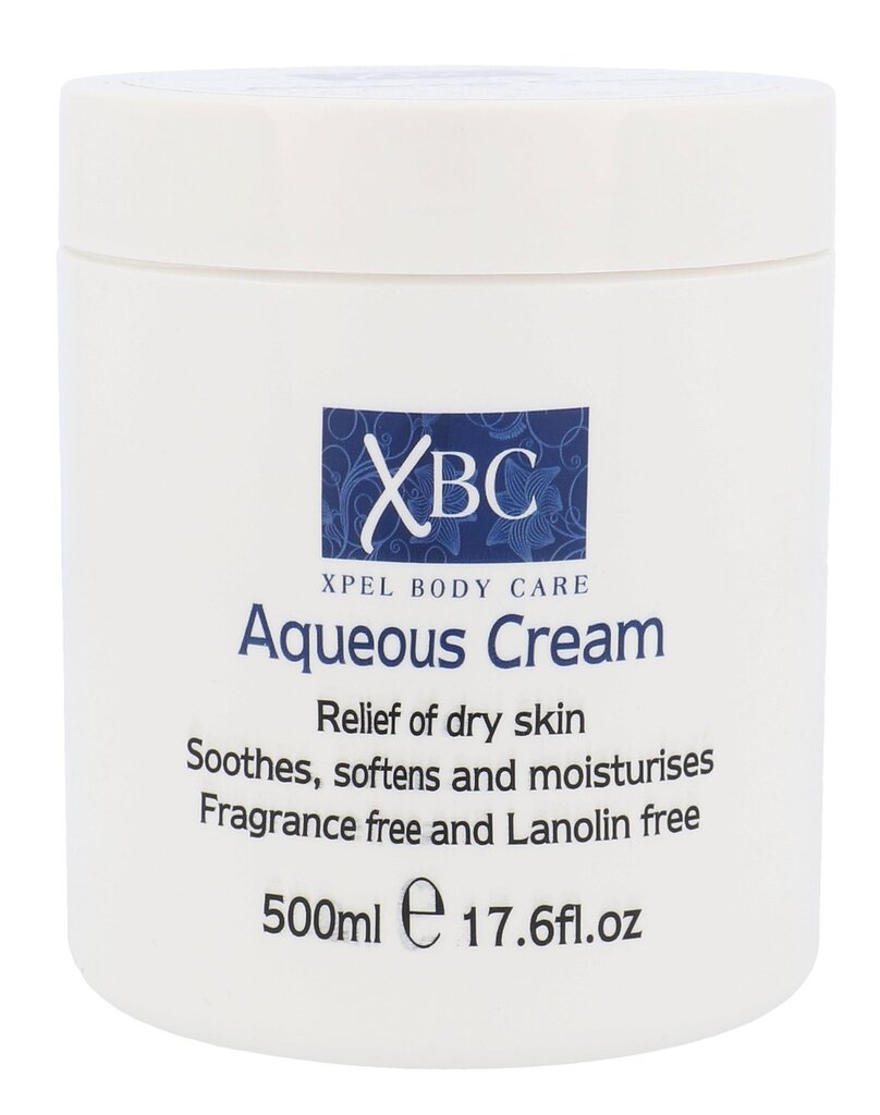 Kūno kremas Xpel Body Care Aqueous Cream, 500 ml цена и информация | Kūno kremai, losjonai | pigu.lt