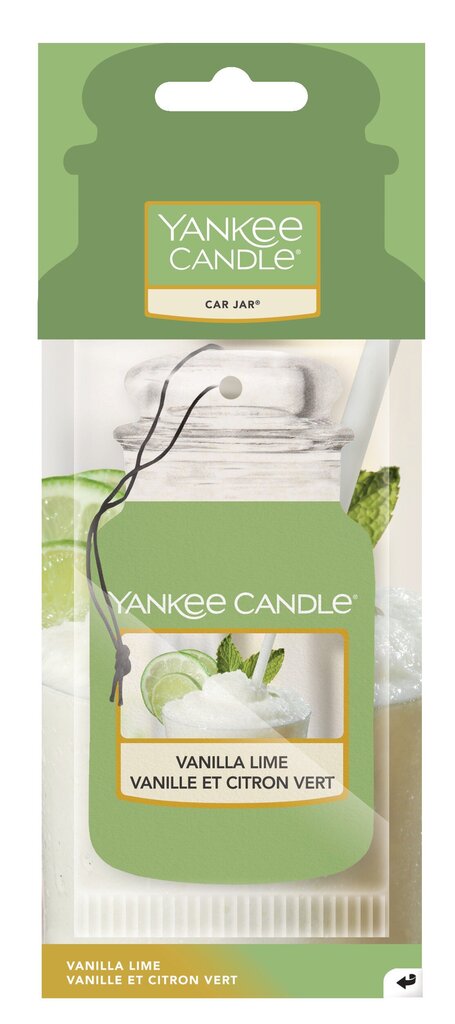 Automobilio kvapas '' Vanilla Lime '' car jar® цена и информация | Salono oro gaivikliai | pigu.lt