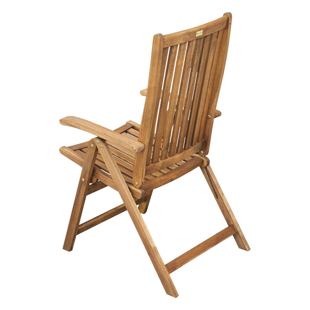 2-jų kėdžių komplektas Cosy by Fieldmann, rudas kaina ir informacija | Lauko kėdės, foteliai, pufai | pigu.lt