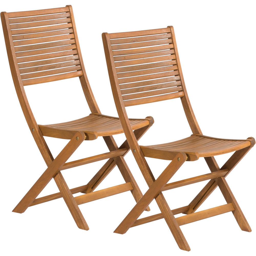 2-jų kėdžių komplektas Easy by Fieldmann, rudas kaina ir informacija | Lauko kėdės, foteliai, pufai | pigu.lt