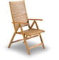 Medinė kėdė Comfy by Fieldmann, ruda kaina ir informacija | Lauko kėdės, foteliai, pufai | pigu.lt