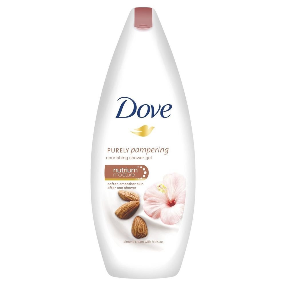 Migdolų kvapo kreminė dušo želė Dove Purely Pampering 700 ml цена и информация | Dušo želė, aliejai | pigu.lt