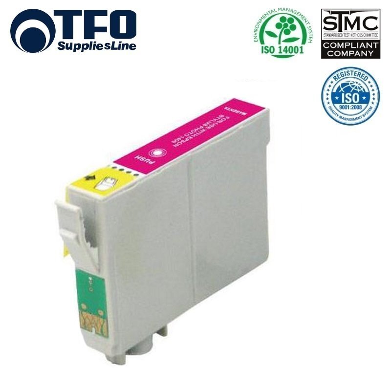 TFO Epson T1293 Magenta INK Cartridge 15ml (C13T12934010) B42WD SX230 WF-3010DW HQ Premium Analog цена и информация | Kasetės lazeriniams spausdintuvams | pigu.lt