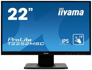 Монитор Iiyama T2252MSC-B1 цена и информация | Мониторы | pigu.lt