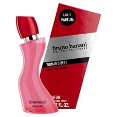 Туалетная вода  Bruno Banani Woman's Best EDT, 50 мл цена и информация | Женские духи | pigu.lt