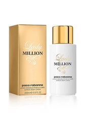 Paco Rabanne Lady Million молочко для тела 200 мл цена и информация | Женская парфюмированная косметика | pigu.lt