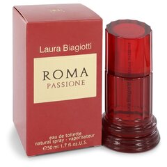 Женская парфюмерия Roma Passione Laura Biagiotti EDT: Емкость - 50 мл цена и информация | Женские духи | pigu.lt