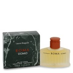 Мужская парфюмерия Roma Uomo Laura Biagiotti EDT: Емкость - 40 ml цена и информация | Мужские духи | pigu.lt