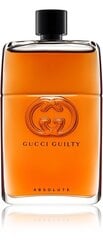 Парфюмированная вода Gucci Guilty Absolute Pour Homme EDP для мужчин 50 ml цена и информация | Gucci Духи, косметика | pigu.lt