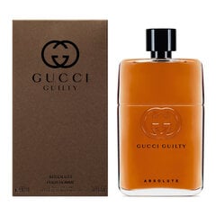 Мужская парфюмерия Gucci Guilty Absolute Pour Homme EDP (90 ml) цена и информация | Мужские духи | pigu.lt