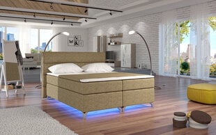 Кровать Amadeo с LED освещением, 160X200 cм цена и информация | Кровати | pigu.lt