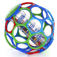 OBALL погремушка, мяч, 81030 цена и информация | Игрушки для малышей | pigu.lt